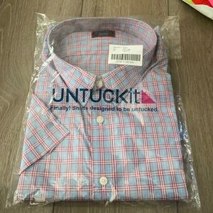 Untuckit short sleeve collared shirt